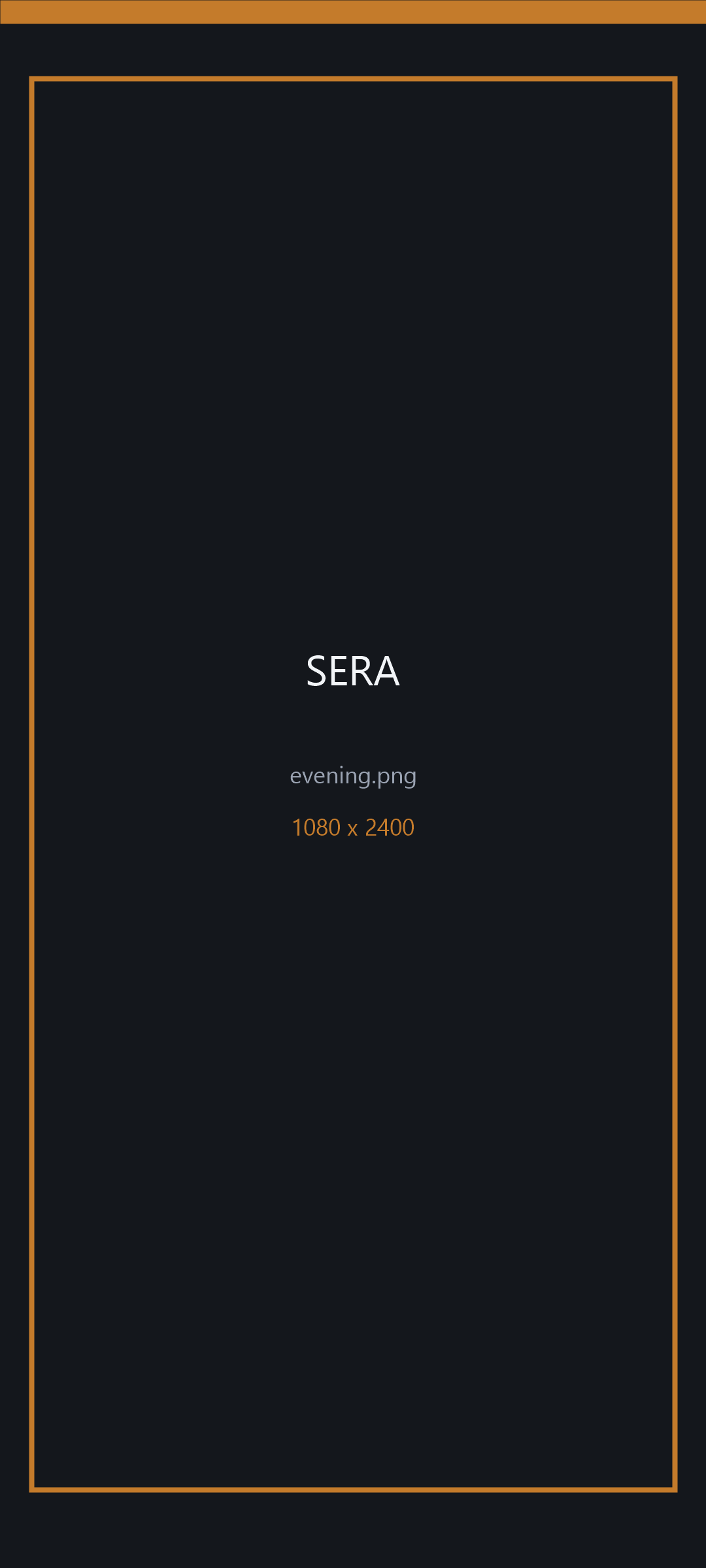 Home della sera