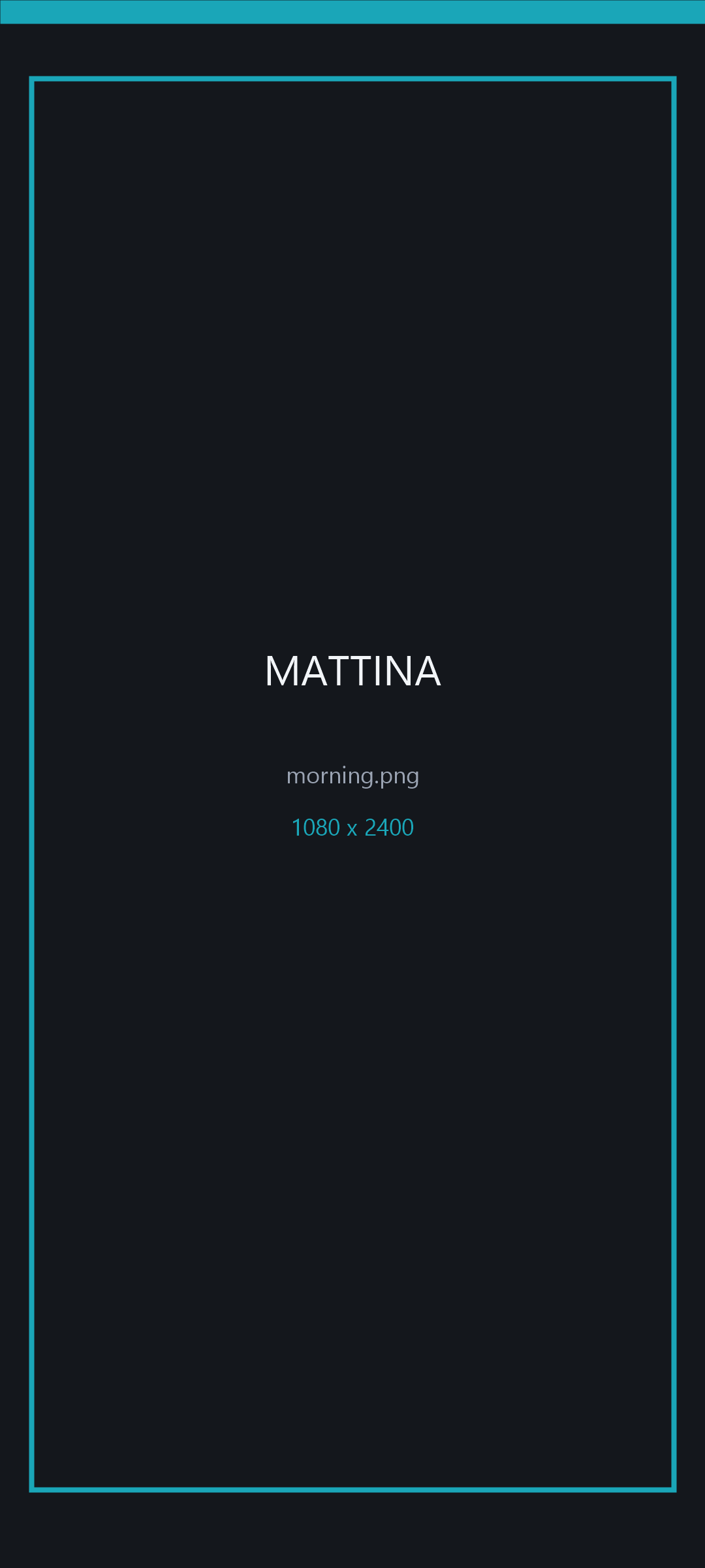 Home del mattino